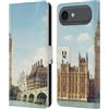 Head Case Designs Big Ben City Skylines - Custodia a portafoglio in pelle compatibile con Apple iPhone 17 Air