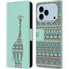 Head Case Designs Custodia a portafoglio in pelle compatibile con Apple iPhone 17 Pro