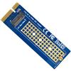 NGFF Adattatore verticale M-key NVMe AHCI SSD M.2 2280 a PCI-E 3.0 PCI Express 4.0 4x per scheda madre desktop