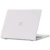 Se7enline Compatibile con Microsoft 12.4 Multi-Touch Surface Laptop Go Case 2020/2021/2022/2023 per Surface Laptop Go 1/2/3 da 12,4 pollici, custodia rigida trasparente opaca