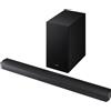 Samsung HW-B650F - Soundbar a 3.1 canali per TV, subwoofer senza fili, Dolby Atmos e DTS Virtual:X, Q-Symphony and Adaptive Sound [Versione Olandese]