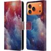 Head Case Designs Custodia a portafoglio in pelle con licenza ufficiale Cosmo18 Mysterious Space Space compatibile con Apple iPhone 17 Pro Max