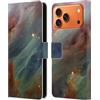 Head Case Designs Custodia a portafoglio in pelle con licenza ufficiale Cosmo18 Orion Gas Clouds Space compatibile con Apple iPhone 17 Pro Max