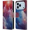 Head Case Designs Custodia a portafoglio in pelle con licenza ufficiale Cosmo18 Mysterious Space Space compatibile con Apple iPhone 17 Pro