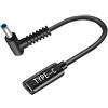 Artilits Adattatore da USB C a CC, 4,5 x 3,0 mm, 19,5 V, per HP Elitebook 830/840 G3 G4 G8/850 G3 G4/HP Envy 13 15 M6 X360/Pavilion x360 11 13 15/ProBook 430 G8 / Serie 440 G8