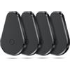 Hoxe Air Tracker Tag, Smart Tag Funziona con Apple Dov'è App (Solo iOS), Localizzatore Chiavi, Trova Oggetti per Valigie/Bagagli, Bip Forte, Batteria Sostituibile, Impermeabile Key Finder, 1-Pezzo
