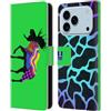 Head Case Designs Custodia a portafoglio in pelle con motivo alce e sagome di animali, compatibile con Apple iPhone 17 Pro