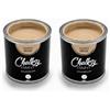 Chalksy Paint Vernice per Legno e Mobili Bianca Senza Carteggiare Opaca (Sandy Beige da 2)