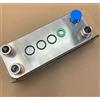 Aspares Scambiatore di calore 065123 Compatibile con Vaillant TURBOMAX Plus 824E VUW 242/2-5 R1 R2 R3