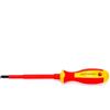 ingdaum Cacciavite a taglio VDE isolato 1000 V, 1.0 * 5.5 * 125 mm | Cacciavite elettricista piatto, Venduto singolarmente o in set, Conforme VDE / IEC, Per installazioni elettriche