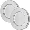 SOTECH 2 pezzi Ø 70 x 8 mm maniglia per porta scorrevole TAYO in acciaio | inox autoadesiva 3M VHB per in vetro in alluminio