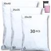 EmballaX 30 Buste per Spedizioni Vinted - Taglie S/M/L - NON TRANSPARENTI/ULTRA-RESISTENTI - Sacchetti Spedizione in Plastica - Pacchi per Spedizioni Postali - Scatola - Bustine Lettere