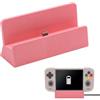 Generico Base di ricarica la console portatile per Retroid Pocket Nova | Supporto da tavolo portatile stampato in 3D in PLA con base di ricarica - Accessori per console di gioco