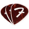 Fender F-Grip 351 Plettri Chitarra Shell 3x | Plettri chitarra elettrica e acustica, grip antiscivolo, 3x per confezione, accessori Fender per principianti e pro