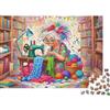 6N2X9A4S Nonna Sartoria Puzzle 1000 Pezzi Puzzle per Adulti Carta Scena Casa Accogliente Relax Famiglia Regalo Decorazione Focus 38x26cm/1000pcs