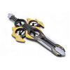 VELATEMOR Flying Sword Aereo RC, Aerei con Controllo Gestuale 2.4G, Spada Volante Telecomandata con Gesti con Luce a LED Multicolore, Giocattolo Jet da Combattimento con Rotazione a 360°, (YELLOW)