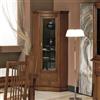 Vetrina ad angolo classica una porta Actousus, shabby-chic, SI
