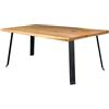 Tavolo moderno, Tavolo rettangolare cm. 200 x 98 x H 77