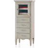 Vetrinetta 1 porta, shabby-chic