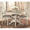 Tavolo rotondo da cm. 90 OPI, bianco-crema-ral-1013