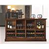 Credenza Bar Actousus, ciliegio-anticato