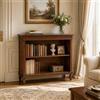 Libreria piccola a giorno classica, bianco-crema-ral-1013