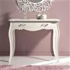 Console sagomata classica Juno, shabby-chic