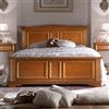 Letto matrimoniale classico Nocturnus, ciliegio, NO