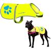 SafetyPUP XD Cane riflettente Vest, dimensioni per adattarsi cani 14 libbre a 130 lbs Neon giallo mezzi