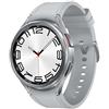 Samsung - Galaxy Watch6 Classic Watch6 Classic 3,81 cm (1.5') OLED 47 mm Digitale 480 x 480 Pixel Touch screen Argento Wi-Fi GPS (satellitare) - SPEDIZIONE GRATUITA