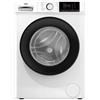 BEKO - b100 BMX7126DB 7kg classe A bianco, inverter 1200 giri, display XL, oblò nero, funzione vapore