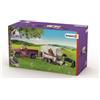 SCHLEICH Pick-up Schleich con rimorchio per cavalli