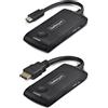 StarTech.com Extender Wireless USB-C a HDMI per Sale Riunioni e Huddle Space, 4K 60Hz, Portata 20m, Alimentazione USB, Kit Trasmettitore Ricevitore Plug-and-Play [4KUSBC-WIRELESS-65FT]