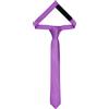Ladeheid Cravatta per bambini per ragazzi - Look elegante lucido, Pre-legata con chiusura a strappo, Perfetta per occasioni speciali - Cravatta a clip stilosa dimensioni 31cm x 4cm TKS