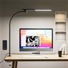 Honeywell HJ2 Lampada LED da Scrivania con Morsetto, Luce da Lettura | CRI97 Spettro Completo, Luce Confortevole per gli Occhi, Morsetto Flessibile, Collo di Cigno, 3 Modi di Luce e Dimmer