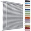 generic Veneziana per Interni Senza Fori, Tenda Veneziane in Alluminio per Bagno | Tende Finestre Cucina Impermeabili su Misura, Oscuranti con Lamelle da 25 mm, Persiana da Interno Pressione(Silver)
