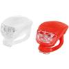 Lampa Kit lampeggianti a led per bicicletta lampa anteriore e posteriore in silicone - 92043