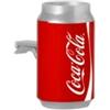Lampa Profumatore auto lattina coca cola con clip