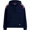 TOMMY JEANS Uomo Tommy Jeans Felpa Con Cappuccio Relax Tape