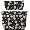 Aucuu 2PCS Beauty Case, Borsa Cosmetica Ricamata, Borsa Cosmetica da Viaggio, Multifunzionale Pochette Trucchi, Trucco Portatili per Vacanze in Viaggio