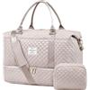 LOVEVOOK Borsone da Viaggio Donna Borsa Palestra Donna Bagaglio a Mano Easyjet Cabin Bag Weekend Travel Duffel Gym Bag con Organizer Valigia Grande Borsa Parto Ospedale Mamma Nascita per Aereo Fitness