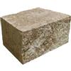 Altro Muretto da giardino decorativo Quickwall marrone 20x17,5x12 cm