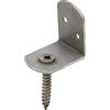 Altro Staffa per recinzione in canniccio acciaio inox 38x38x30 mm