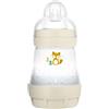 MAM Biberon Easy Start Anticolica, con Tettarella in Silicone SkinSoftTM, 0+ Mesi, 160 ml, Neutro