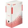 esselte Scatola archivio Esselte SPEEDBOX dorso 15 cm bianco/rosso 15x25x35 cm 623909