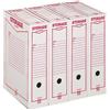 king-mec Scatola archivio King Mec Storage A4 9x33x23 cm bianco 160100