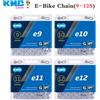 KMC Catena KMC E-Bike E9 E10 E11 E12, Catene per Bicicletta 9s 10s 11s 12s, Parti E-Bike 130/136 Maglie, Antiruggine, Componenti per Bicicletta Elettrica Sportiva
