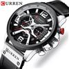 CURREN Brand New Fashion Data Orologio da uomo al quarzo Top Brand di lusso Orologio da uomo Cronografo Orologio sportivo da uomo Relogio Masculino