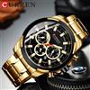 Curren Orologio al Quarzo CURREN per Uomo, Marca di Lusso, Orologio da Polso Sportivo Impermeabile in Acciaio, Relogio Masculino