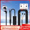 OBDPEAK Hardwire Kit per OBDPEAK K8/K8s/K8 Pro Dash Cam Cavo di parcheggio Porta di tipo C con porta GPS 12 24V a 5V 24H Parcheggio Monito
